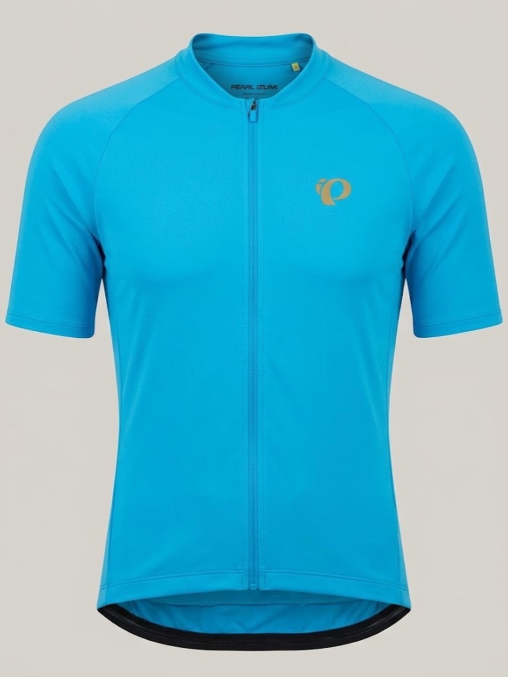Pearl Izumi Men’s Cycling Jersey Large Blue Full Zip Short Sleeve Bike Shirt L
